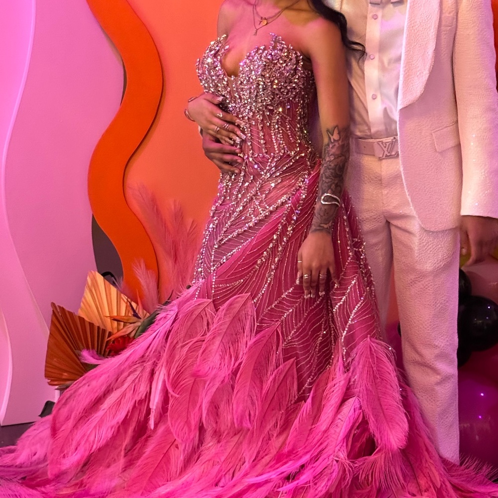 Custom made formal gown